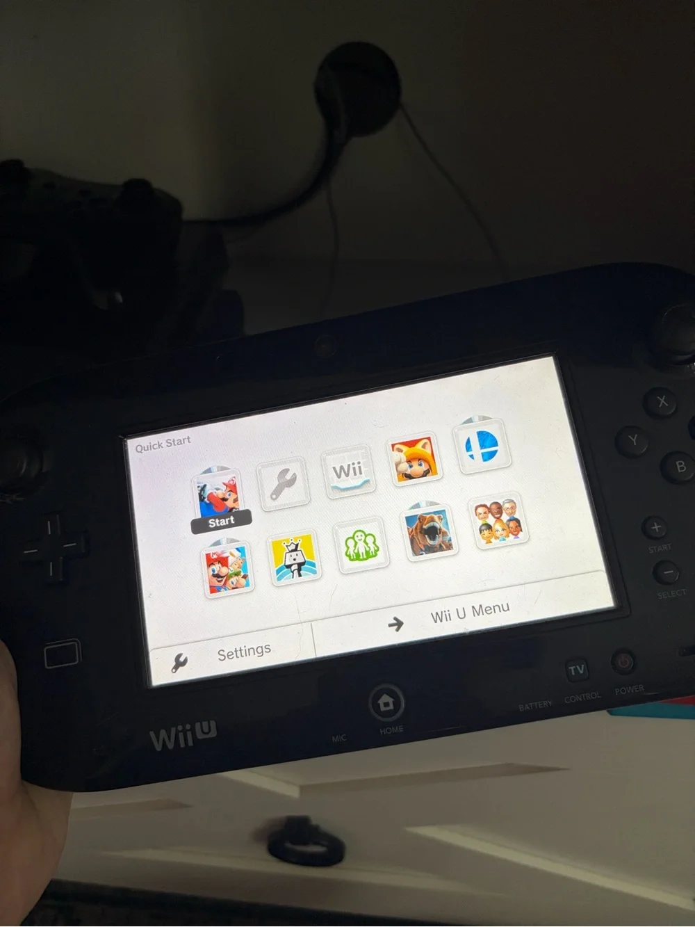 Nintendo Wii U Console & Gamepad Bundles Includes 7 Games & 2 Controllers
